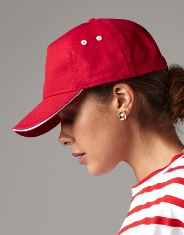 Ultimate 5 Panel Cap-Sandwich Peak